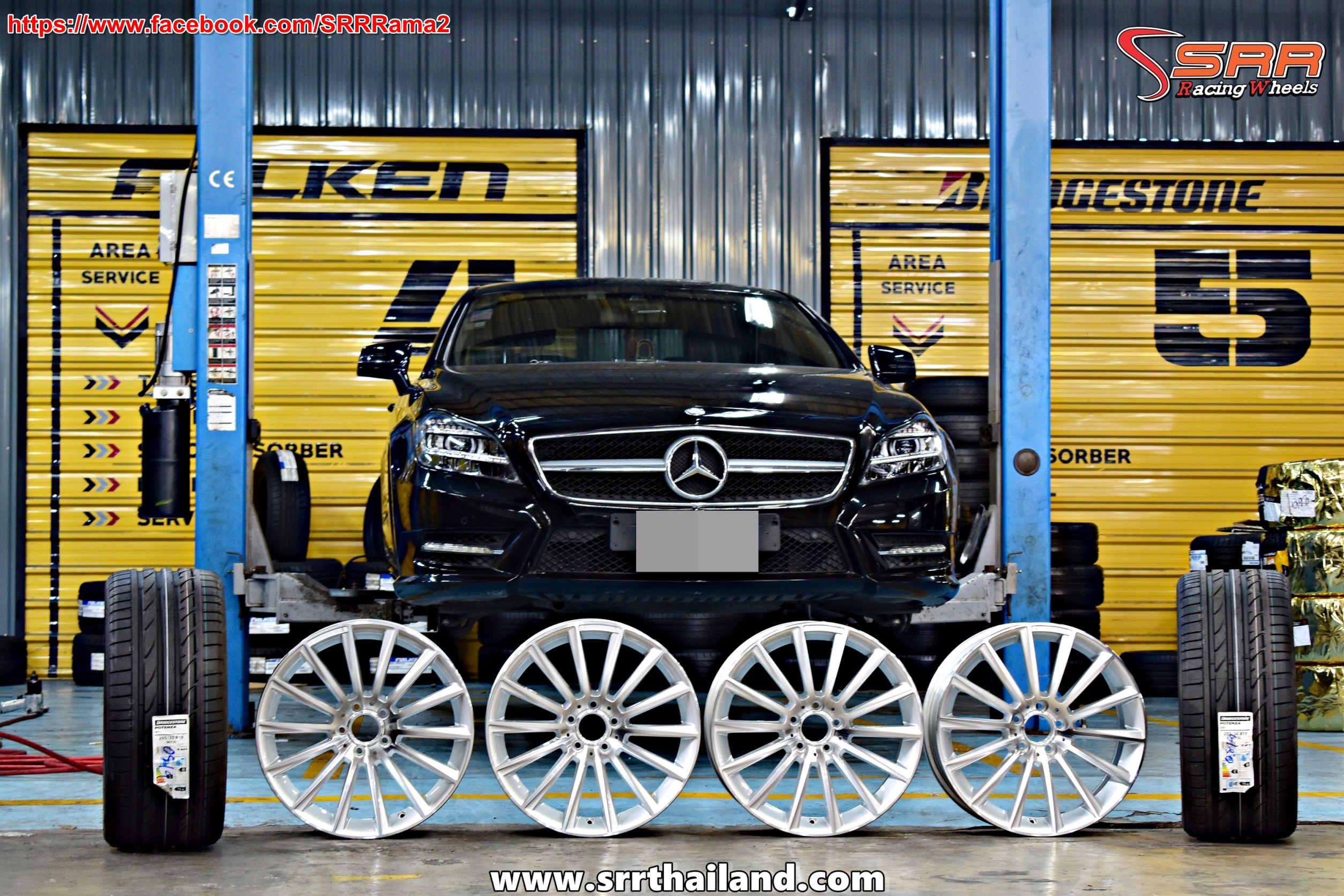 EDITION-6 AMG ขอบ19 ล้อแม็กซ์สำหรับใส่รถ Mercedes-Benz