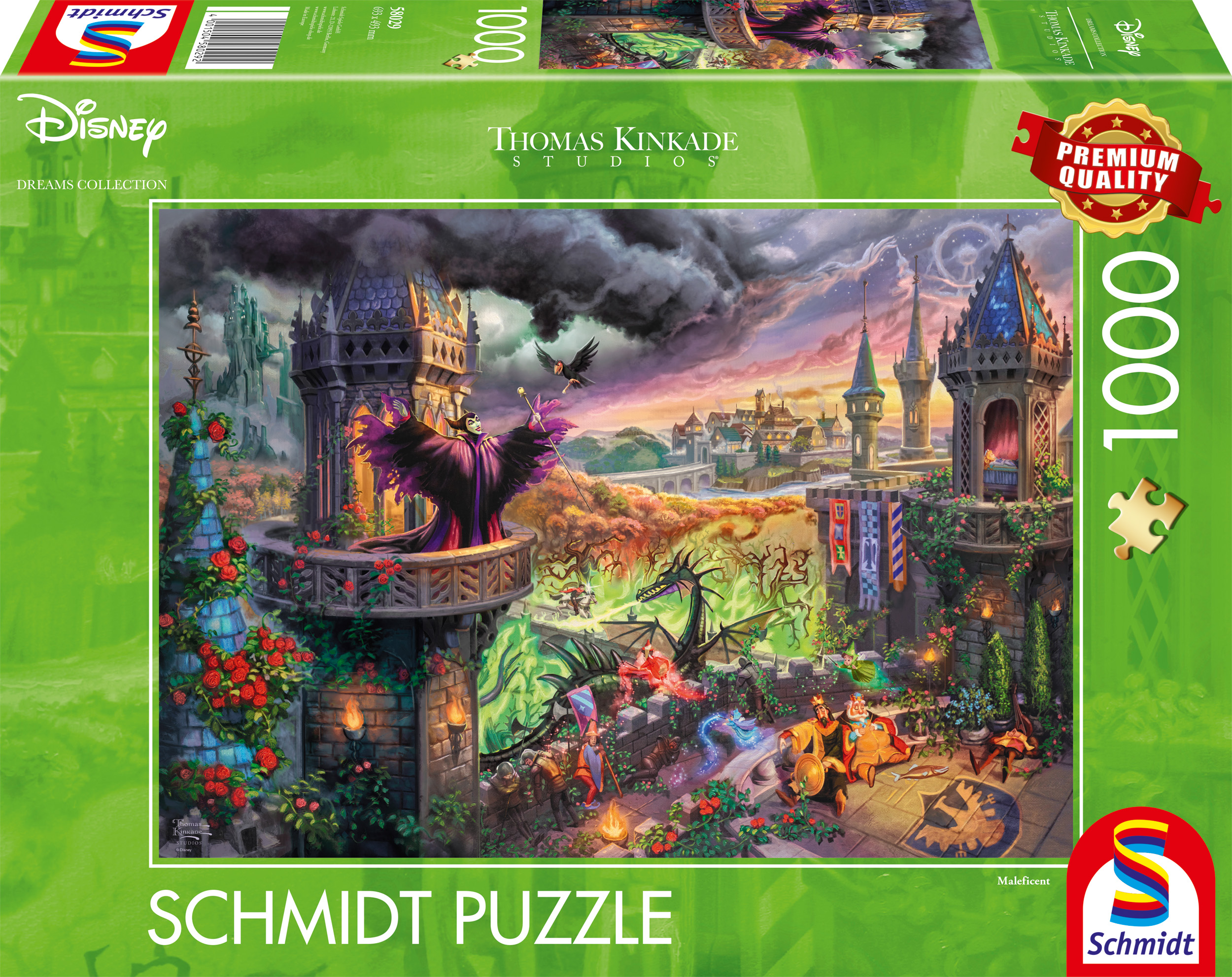 Schmidt - Disney : Maleficent by Thomas Kinkade 1000 pcs.