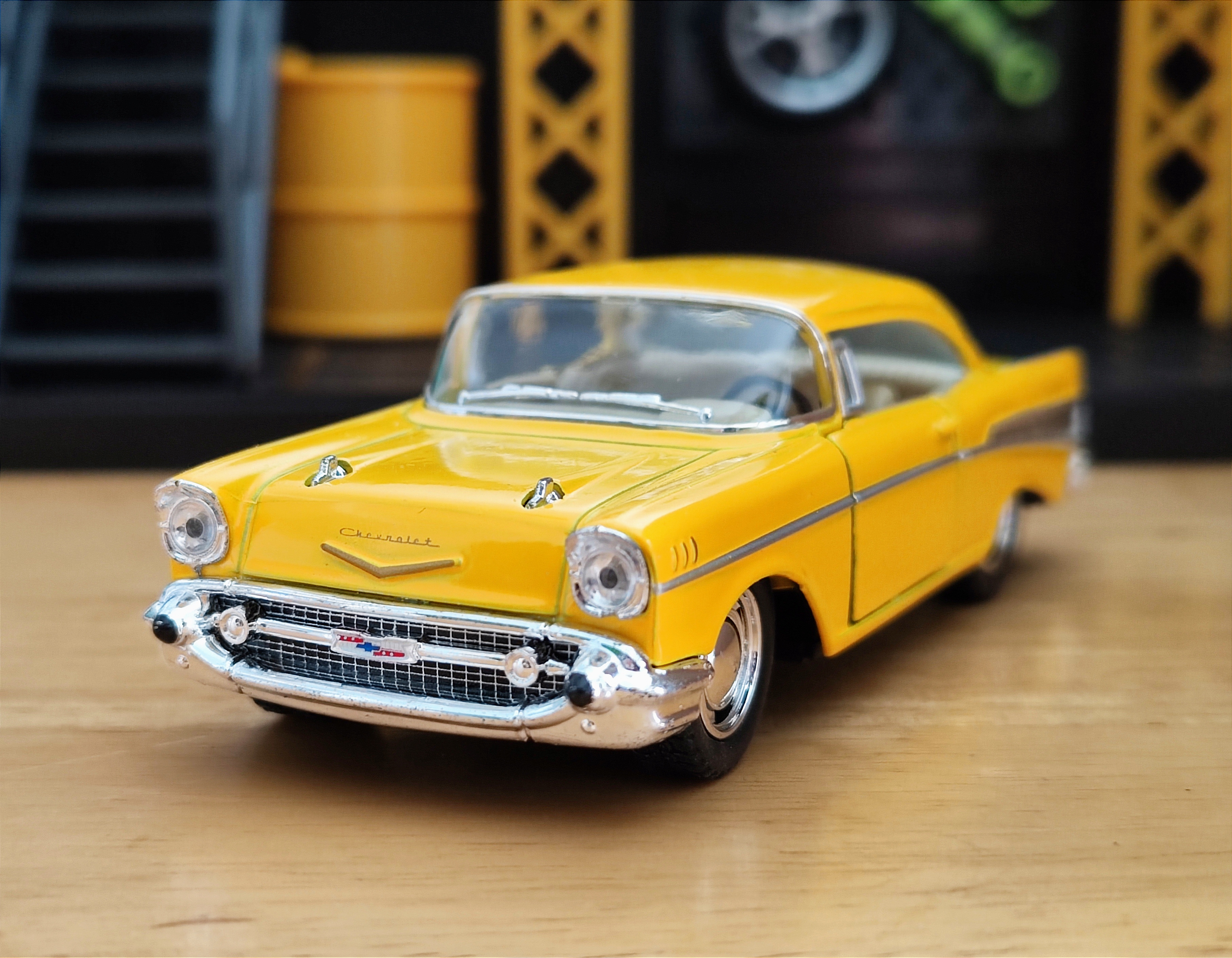 1957 Chevrolet Bel Air โมเดลรถเหล็ก (ปลีก-ส่ง)