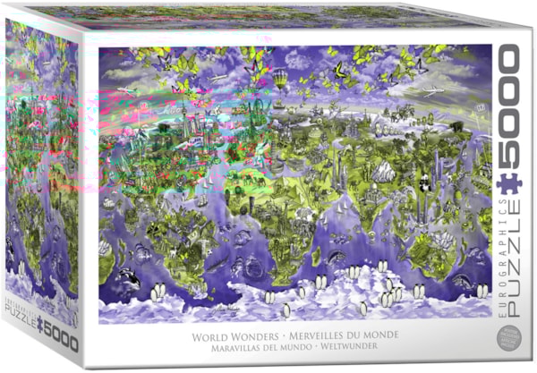 Eurographics - World Wonders by Maria Rabinky 5000 pcs.