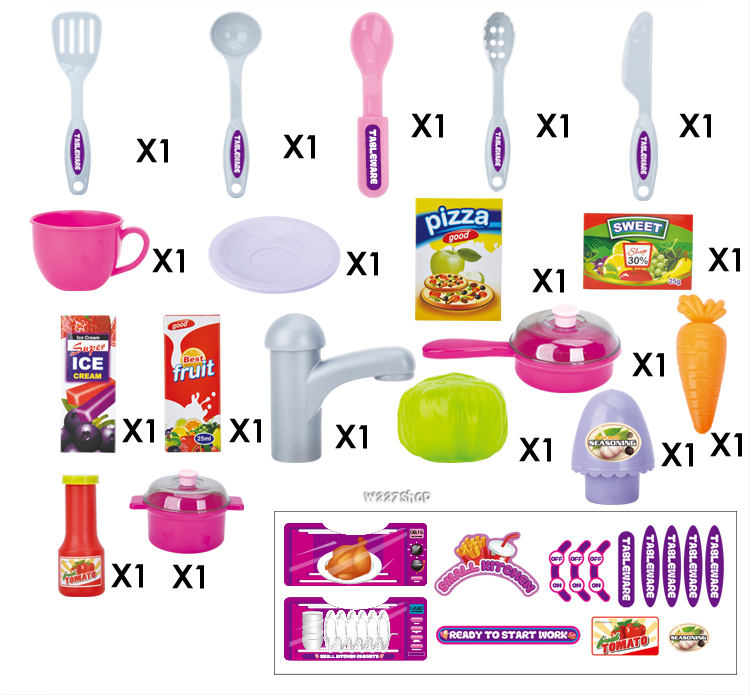 ชุดครัวกระเป๋าลาก 3 in 1