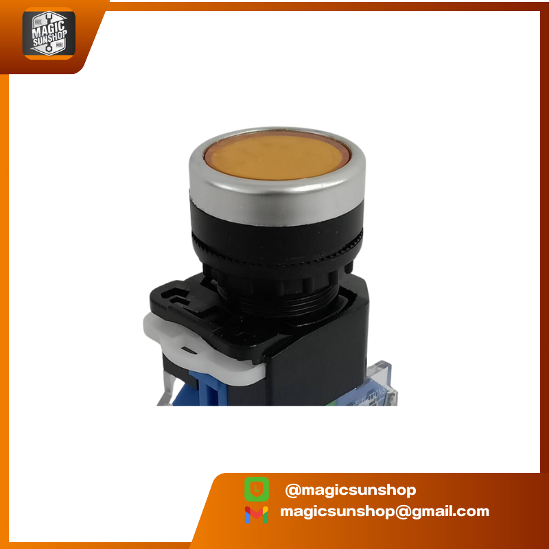 MCKN Push Button LA38-11 LA38-11 Yellow