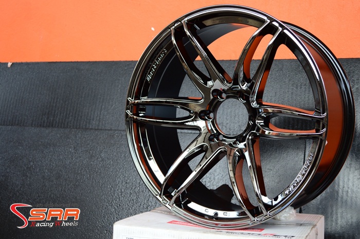 WedsSport SA60 MR-2 ขอบ22 6รู สีแบล็กโครม