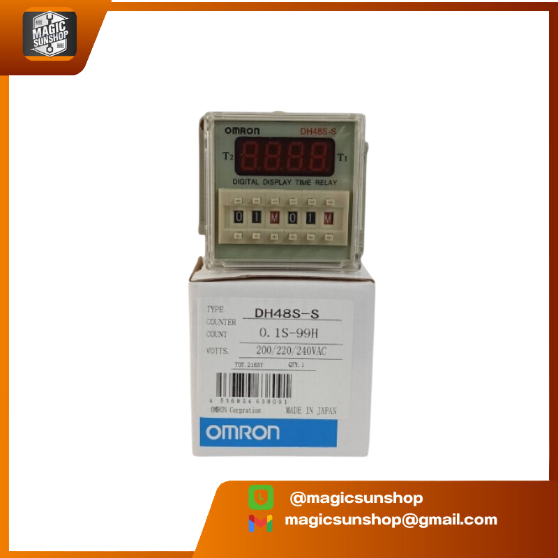 OMRON DH48S-S Digital Display Time Relay 5A 200/220/240VAC