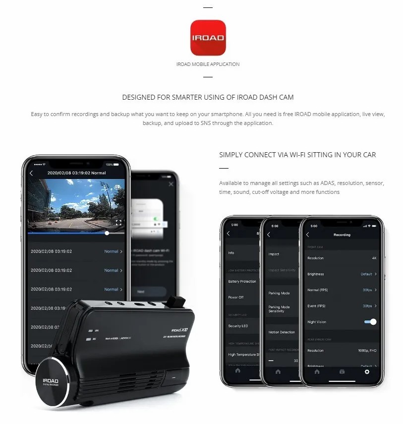 iroad รุ่น X10 PRO (โปรฯ ติดตั้งฟรี หน้าร้าน)