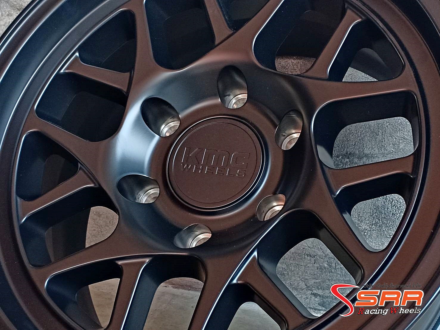 KMC KM717 ขอบ16 ET0 6x139.7 S-BLK