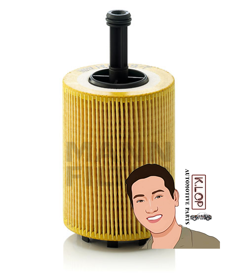 HU719/7X ไส้กรองน้ำมันเครื่อง VW CARAVELLE T4, T5, GOLF IV,V, VI, NEW BETTLE, PASSAT TDI,SCIROCCO III : MANN-FILTER แท้นำเข้ายุโรป