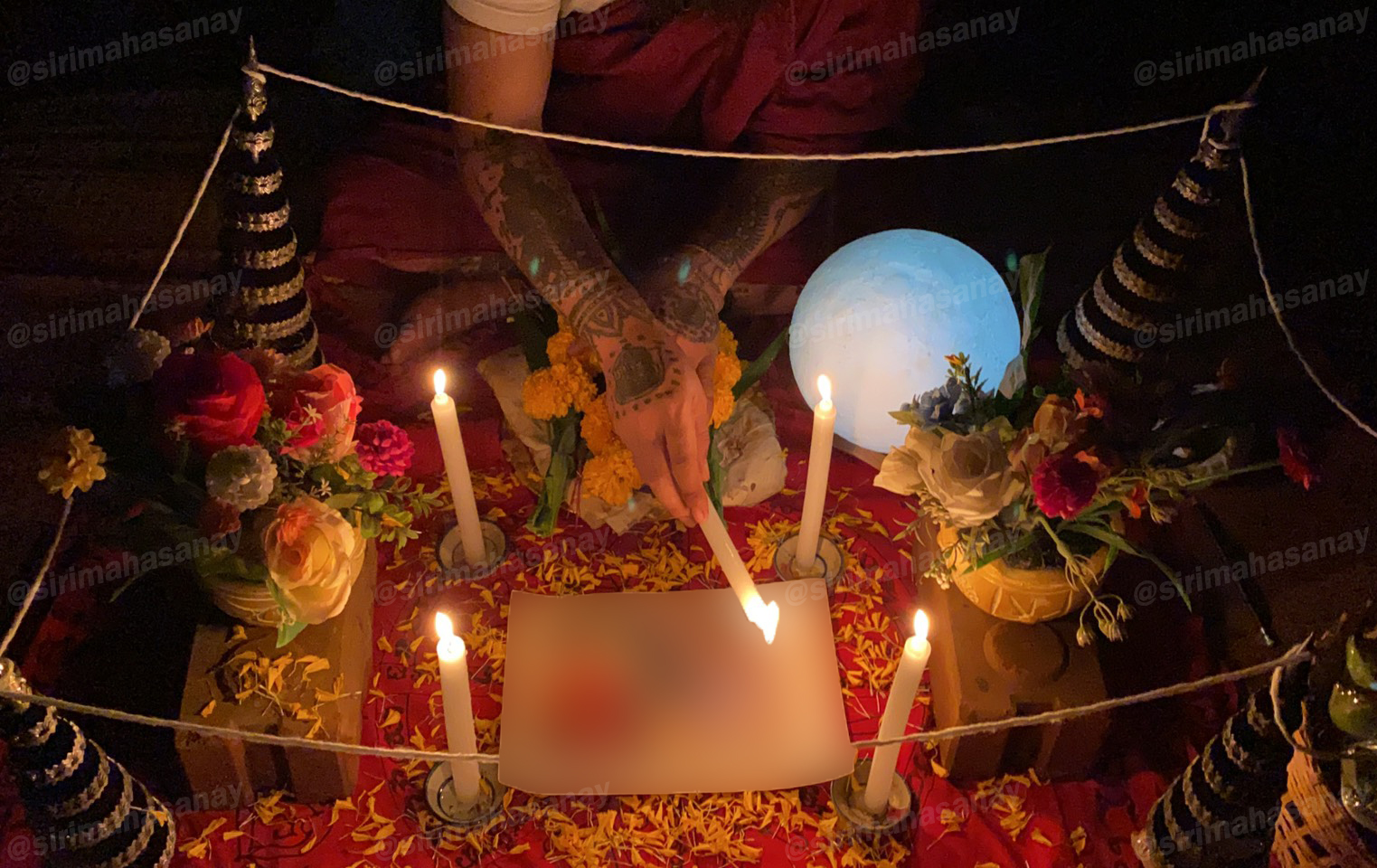 พิธีมนต์เสน่ห์จันทร์ อาจารย์เดี่ยว สุทธิกาโร สำนักสักยันต์เข็มเสน่ห์บูรพา