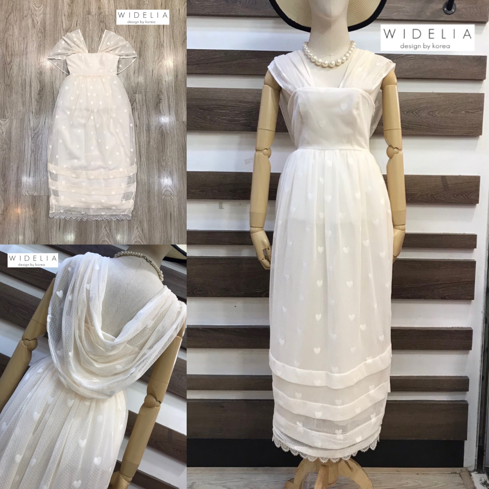 Tandt Dress :: เดรสสวยๆ กับลุคสไตล์สาวหวานกับเดรสตัวยาวเกาะอก