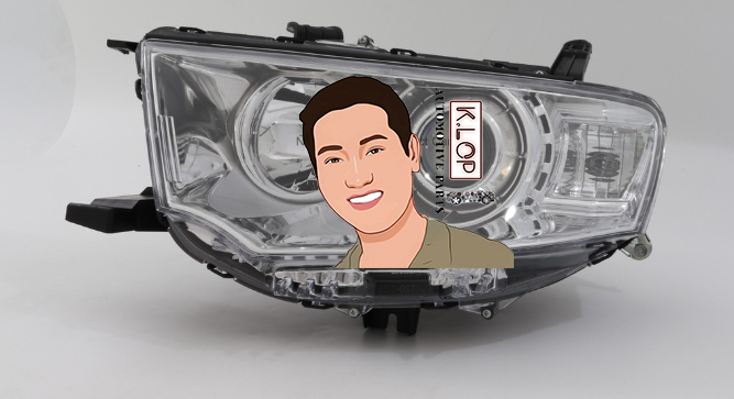ไฟหน้า MITSUBISHI PAJERO SPORT ปี 2009 TYC /ต่อข้าง