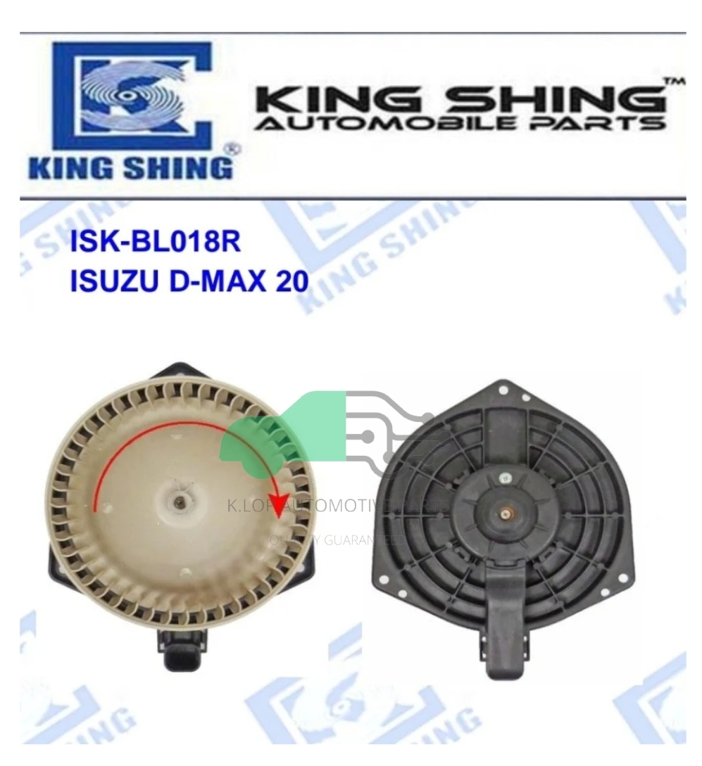 โบลเวอร์แอร์ ISUZU D-MAX 20***ยี่ห้อ King Shing ประกัน 1 ปี