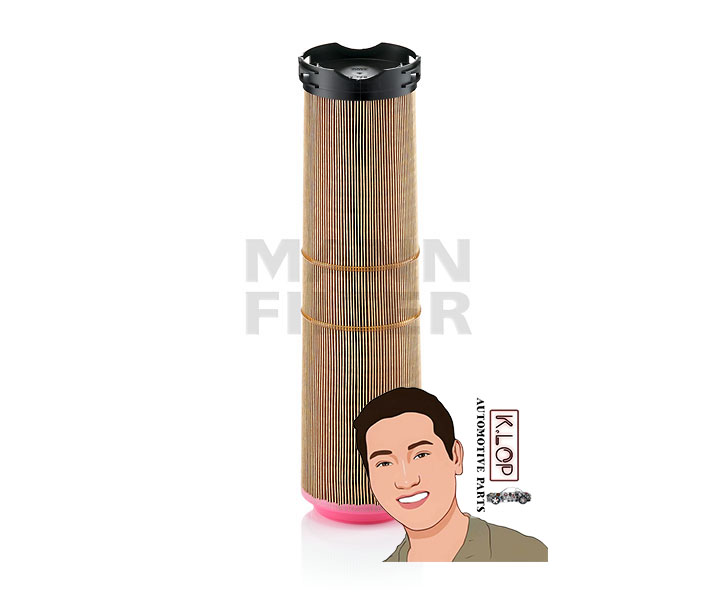 ไส้กรองอากาศ BENZ E200 CDI, E220 CDI / W211 '02-09' (OM646) : MANN-FILTER***งานพรีเมี่ยมแท้นำเข้ายุโรป (C12178/2)