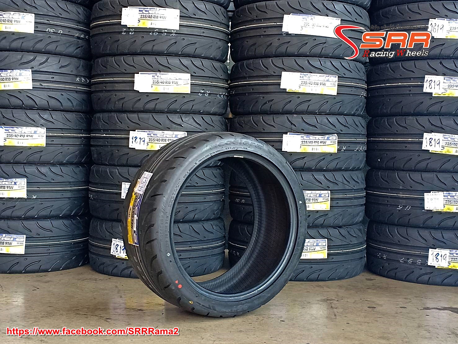 ACCELERA 651 SPORT 265/35R18 ยางใหม่ปี19 เส้นละ 3,250 บาท