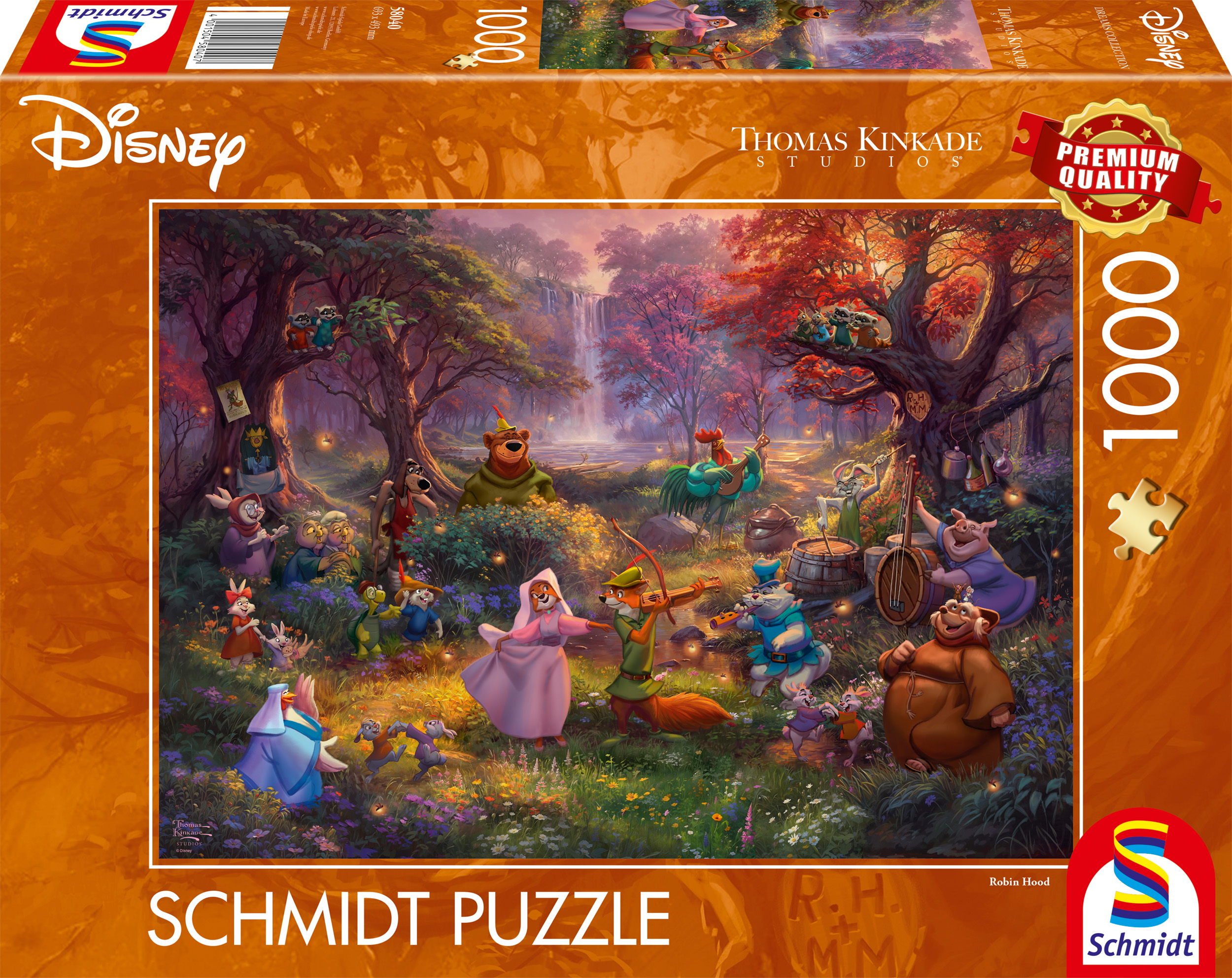 Schmidt - Disney - Robin Hood by Thomas Kinkade 1000 pcs.