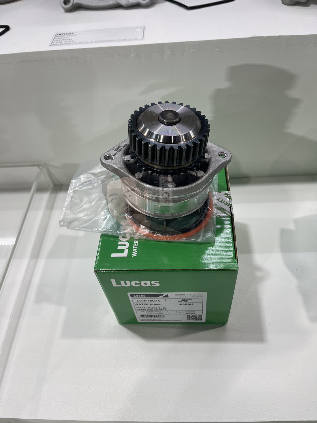 LWPT5074 ปั้มน้ำ(Lucas) TEANA J31 2300cc./J32 2500cc.