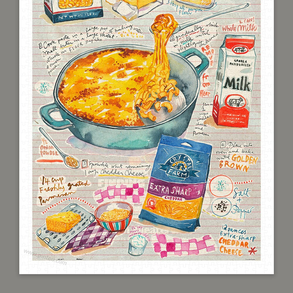 Pintoo - Mac and Cheese by Lucile Prache 1000 pcs.
