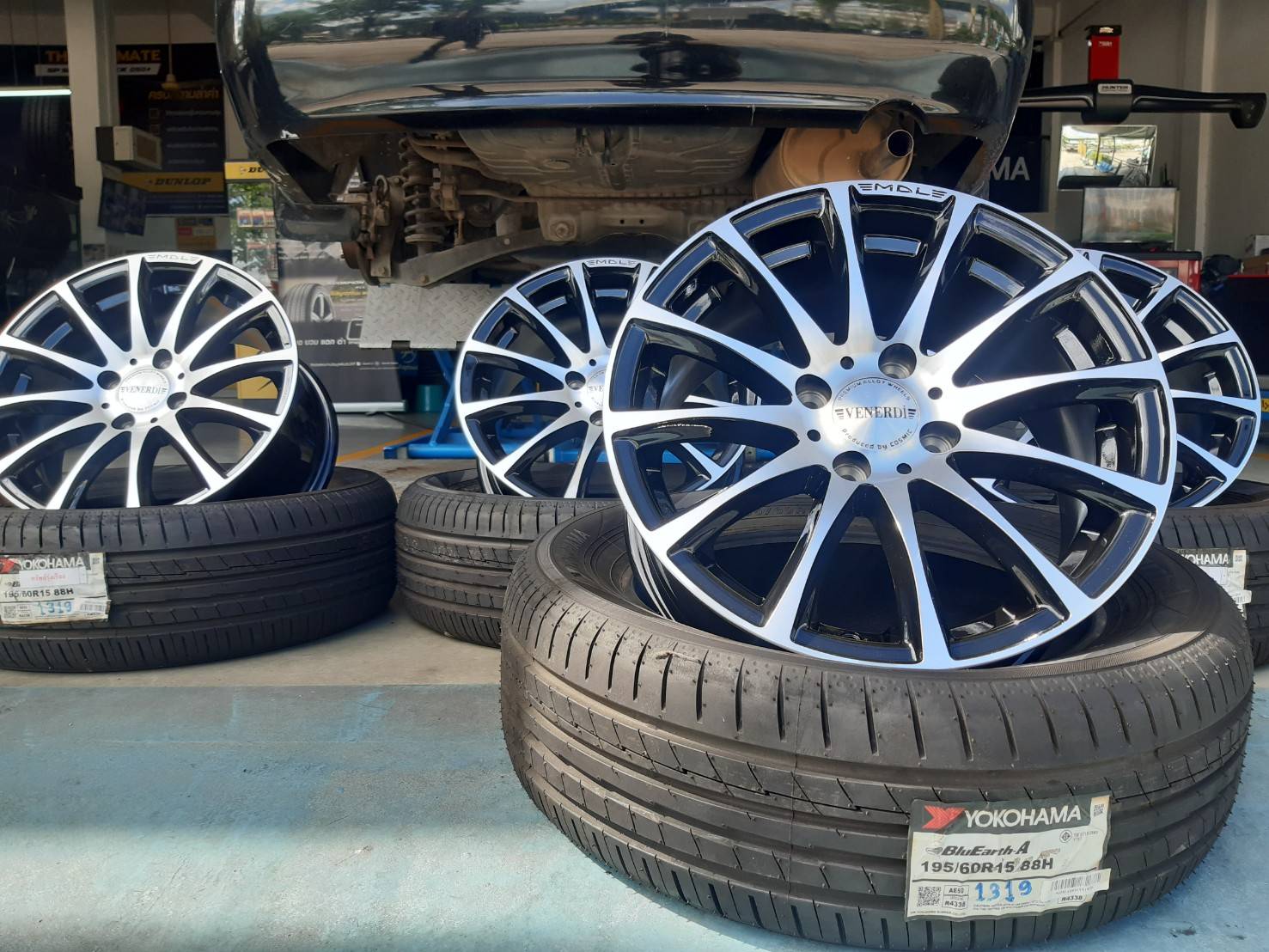 VENERDI MF-1092 ขอบ15 ET+38 4x100 BFP