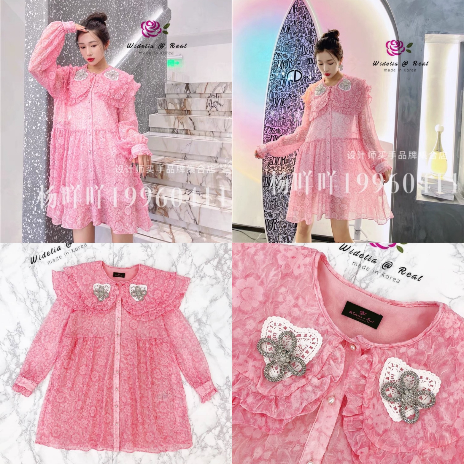Valen Mini Dress มินิเดรสตัวสั้นแขนยาวแสนสวย