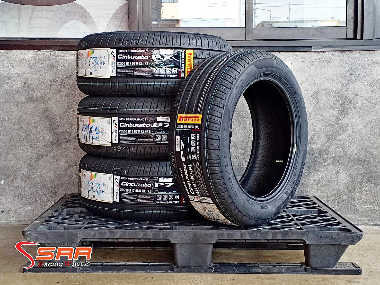 PIRELLI CINTURATO P7 225/50R17 ยางปี20 ราคาพิเศษ เส้นละ 3,750 บาท