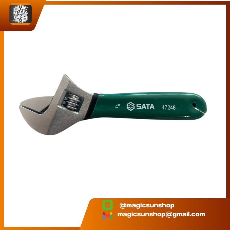 916490 SATA 47248 Adjustable Wrench 4"