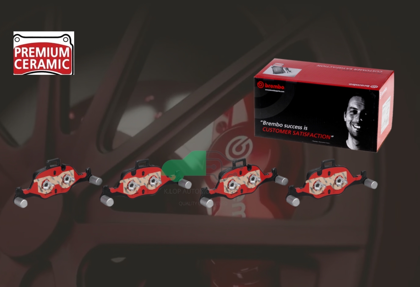 P06 107N ผ้าเบรกหน้า (แท้ BREMBO รุ่น Ceramic) BMW G20/21/22 G30/32 G11/12 G01/02/05/06 G08