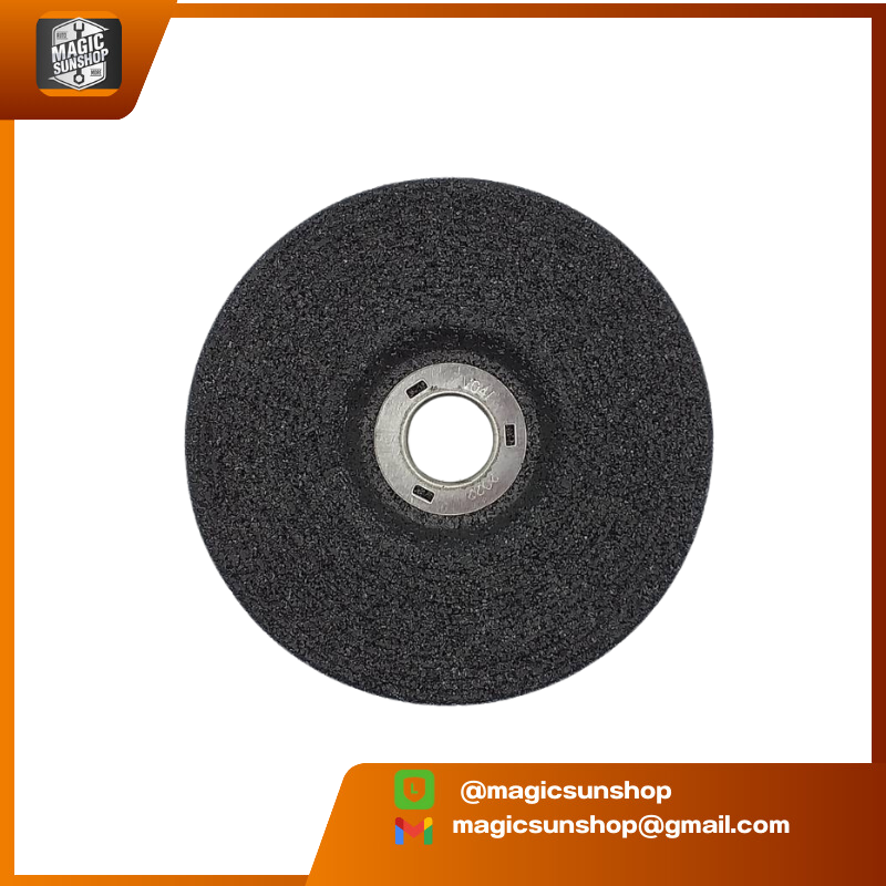 แผ่นเจียร์ MAKITA รุ่น A36 B-07266 A809 ขนาด 4 นิ้ว หนา 6 มม. สีดำ