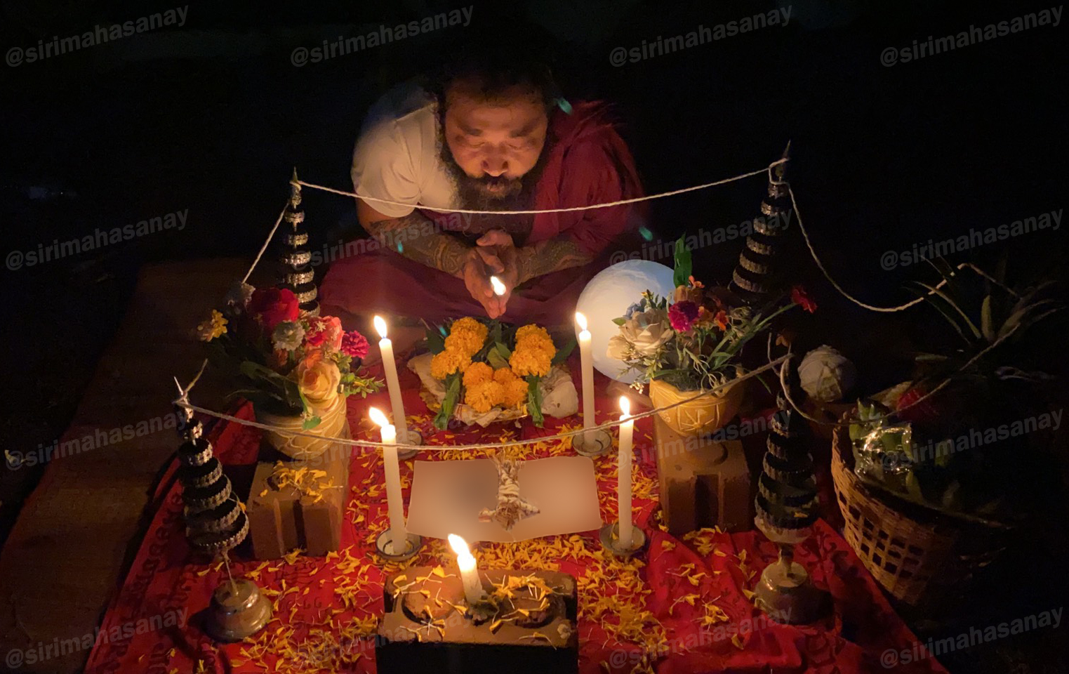 พิธีมนต์เสน่ห์จันทร์ อาจารย์เดี่ยว สุทธิกาโร สำนักสักยันต์เข็มเสน่ห์บูรพา