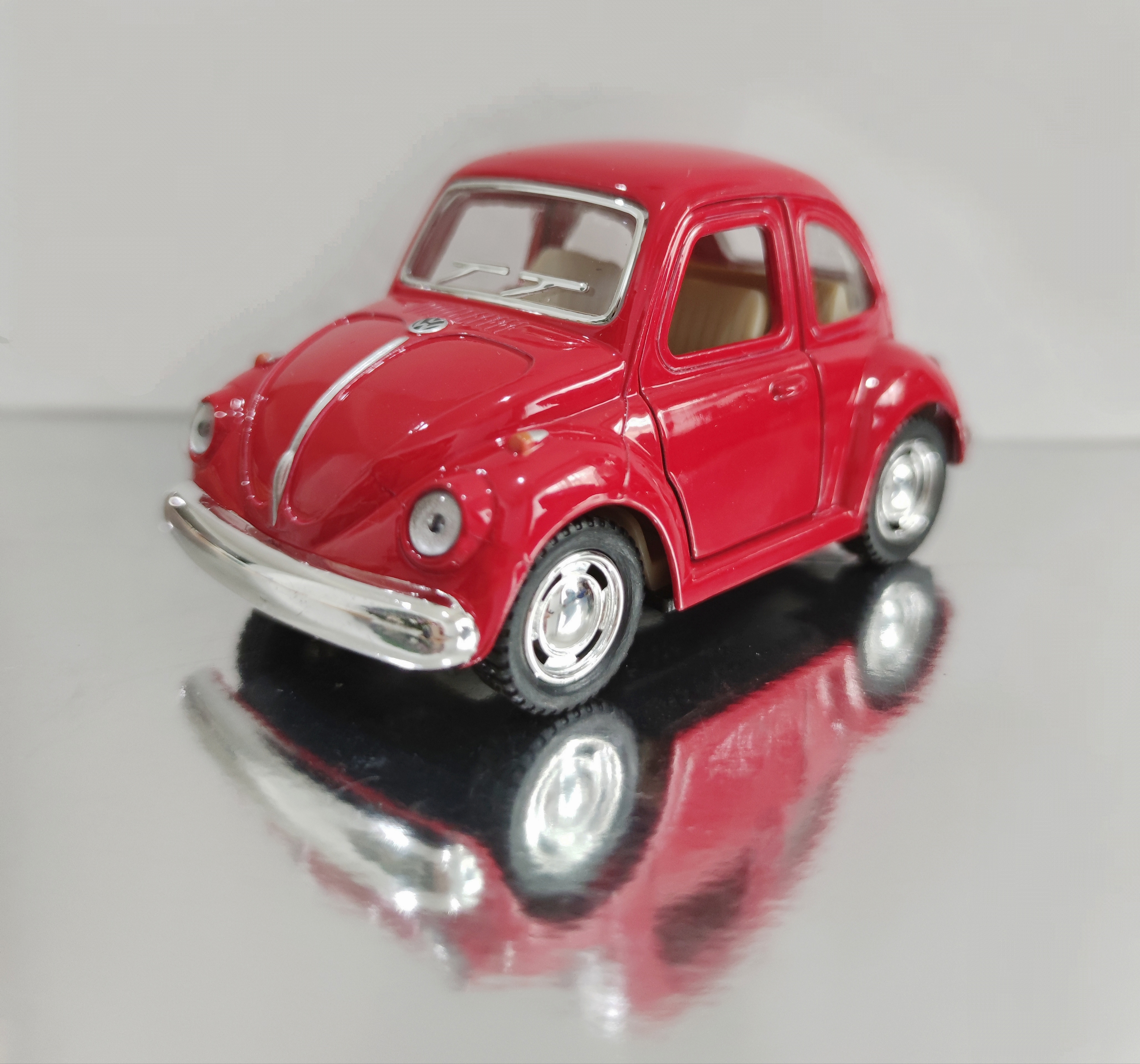 รถโฟล์คเต่า 1967 Volkswagen classical beetle โมเดลรถเหล็ก ขนาด 4 นิ้ว (ปลีก-ส่ง)