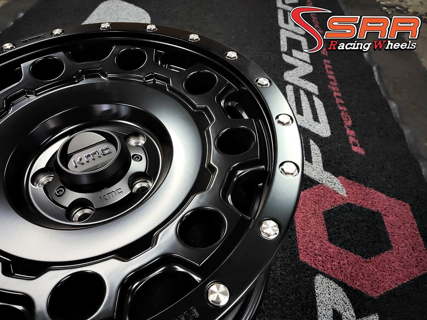 KMC KM529 ขอบ17 5x120 ET+34 S-BLK สำหรับใส่รถBMW X1,X3