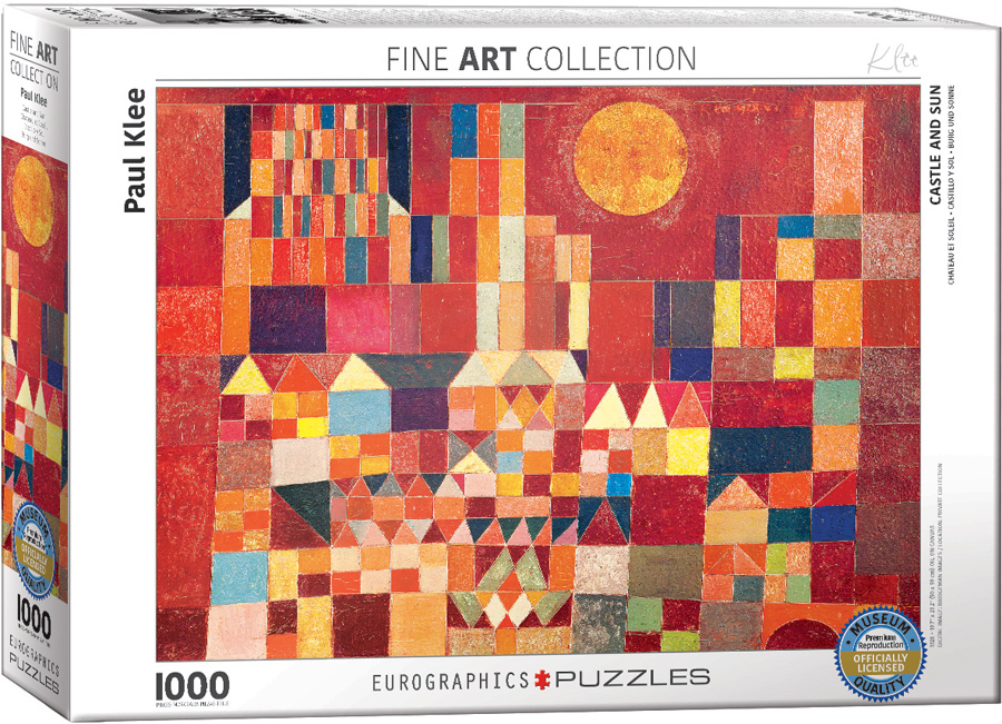 Eurographics - Castle and Sun by Paul Klee (Non-Pattern) 1000 pcs.