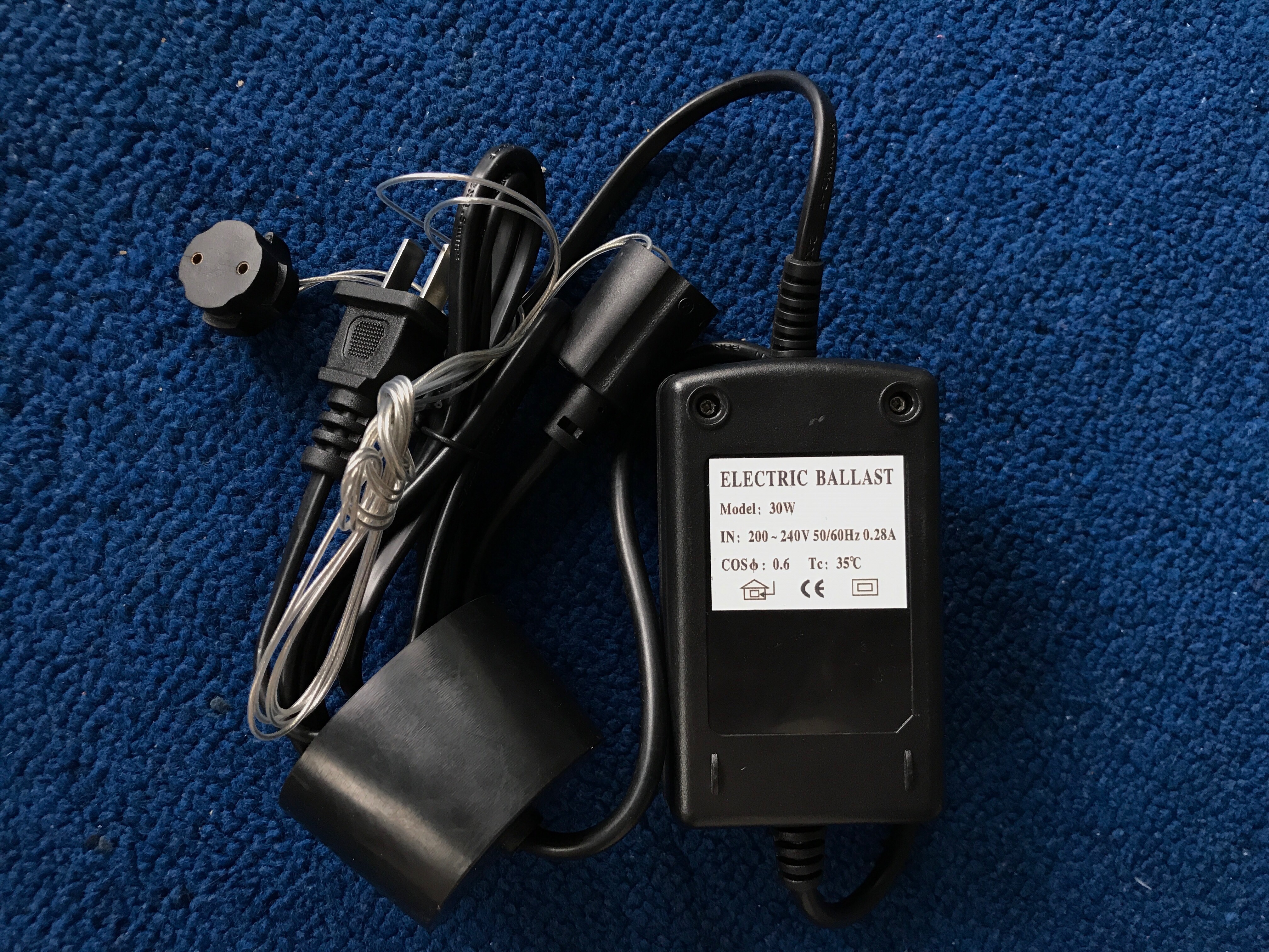 บัลลาสต์ยูวี อะแดปเตอร์ หม้อแปลง 30 วัตต์ มี 2 แบบ ให้เลือก