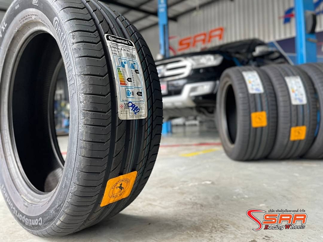 CONTINENTAL CONTISPORTCONTACT 5 SUV 265/50R20 ลดราคาพิเศษ 4,900฿