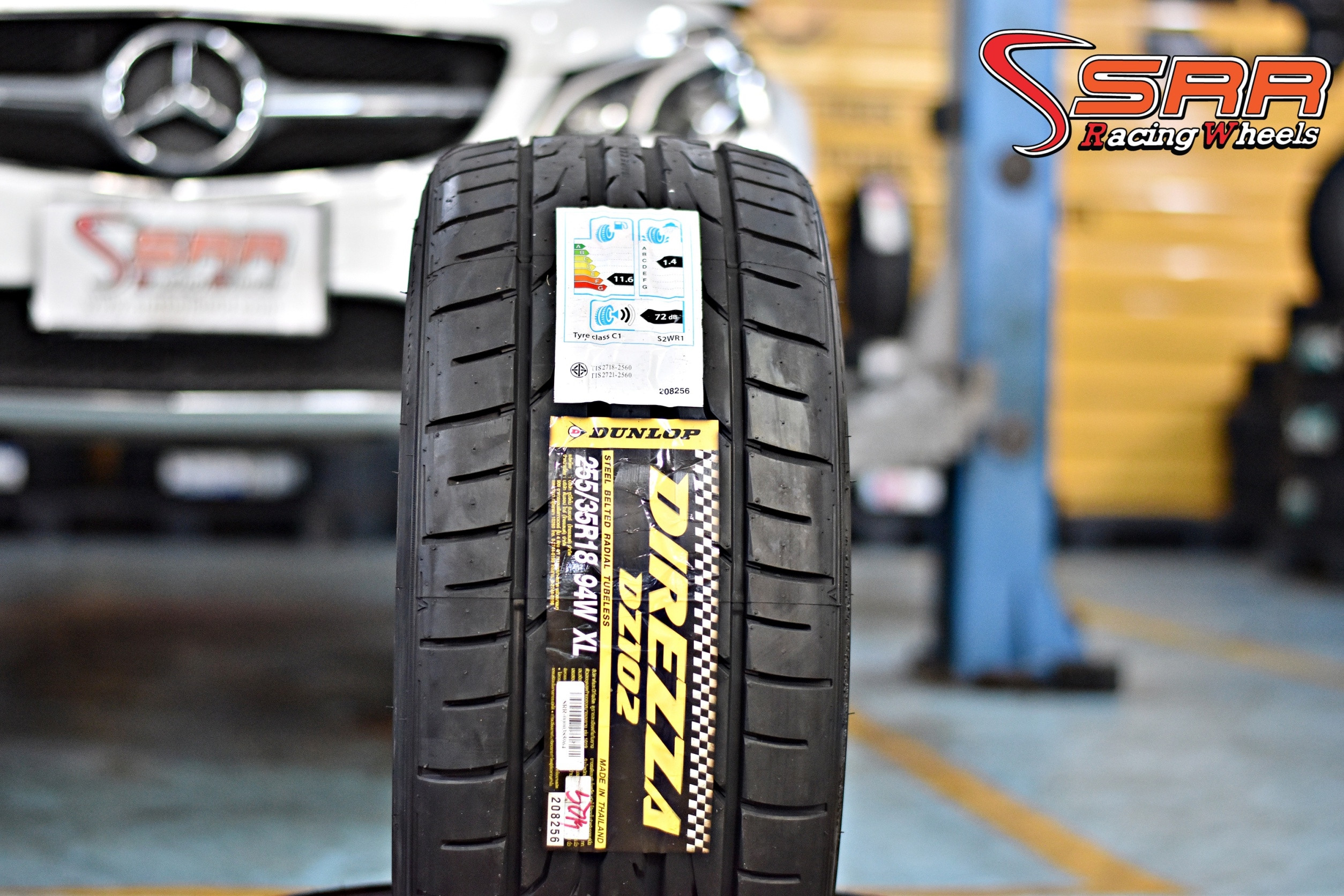 DUNLOP DZ102 255/35R18 ยางปี19 ลดราคาพิเศษ