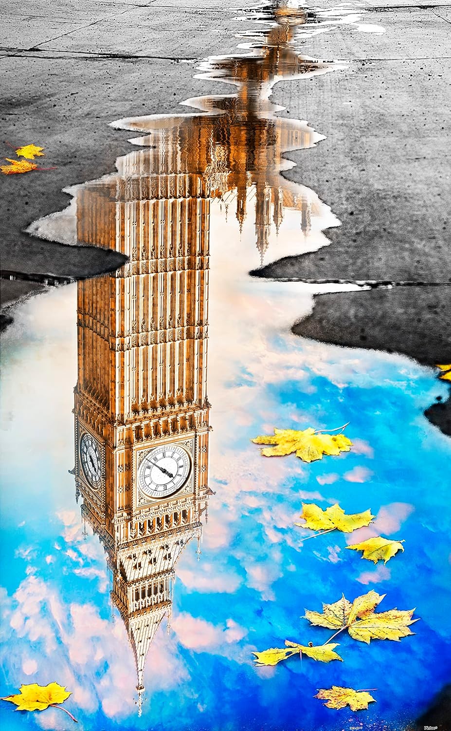 Pintoo - Water Reflection Series - Big Ben 1000 pcs.