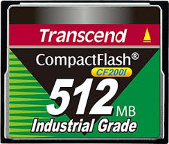 CF Compact Flash Card 512Mb Industrial Grade