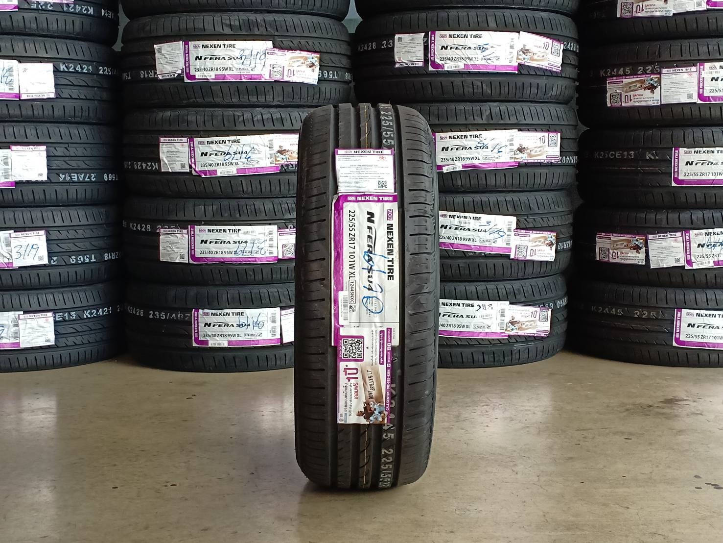 NEXEN SU4 225/55ZR17 ยางใหม่ปี19 ลดราคาพิเศษ