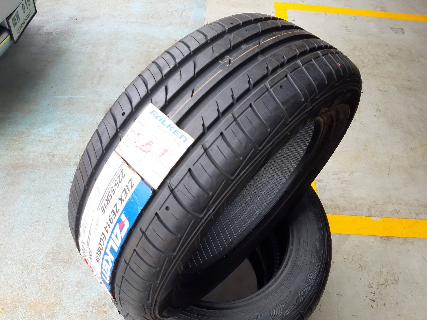 FALKEN ZE914 ECORUN 225/55R16 ยางใหม่ปี19 ลดราคาพิเศษ