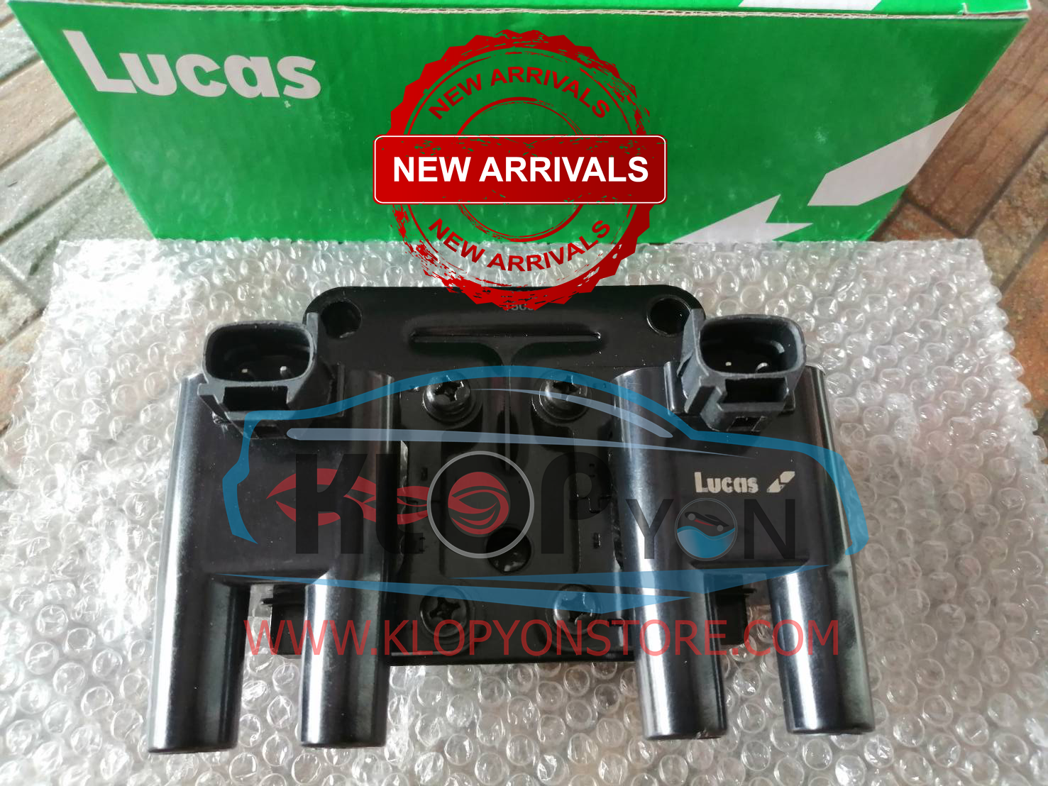 ICBR0350, ICD3420 คอยล์จุดระเบิด(LUCAS) CHEVROLET OPTRA 1600cc.