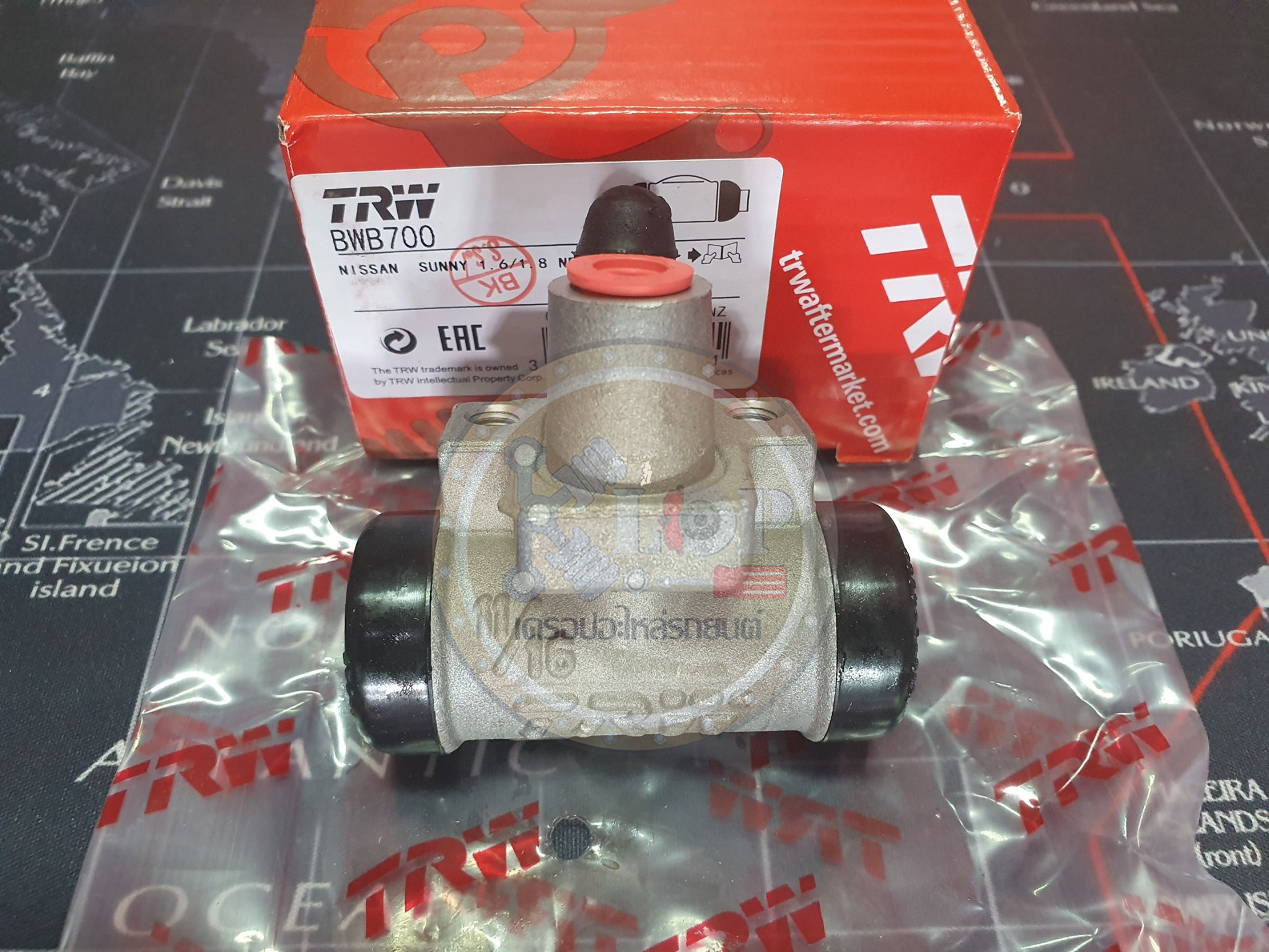 BWB700 ซ้าย,ขวา11/16"กระบอกเบรกหลัง SUNNY 1.6 NEO N16 '01-'03 11/16" L/R