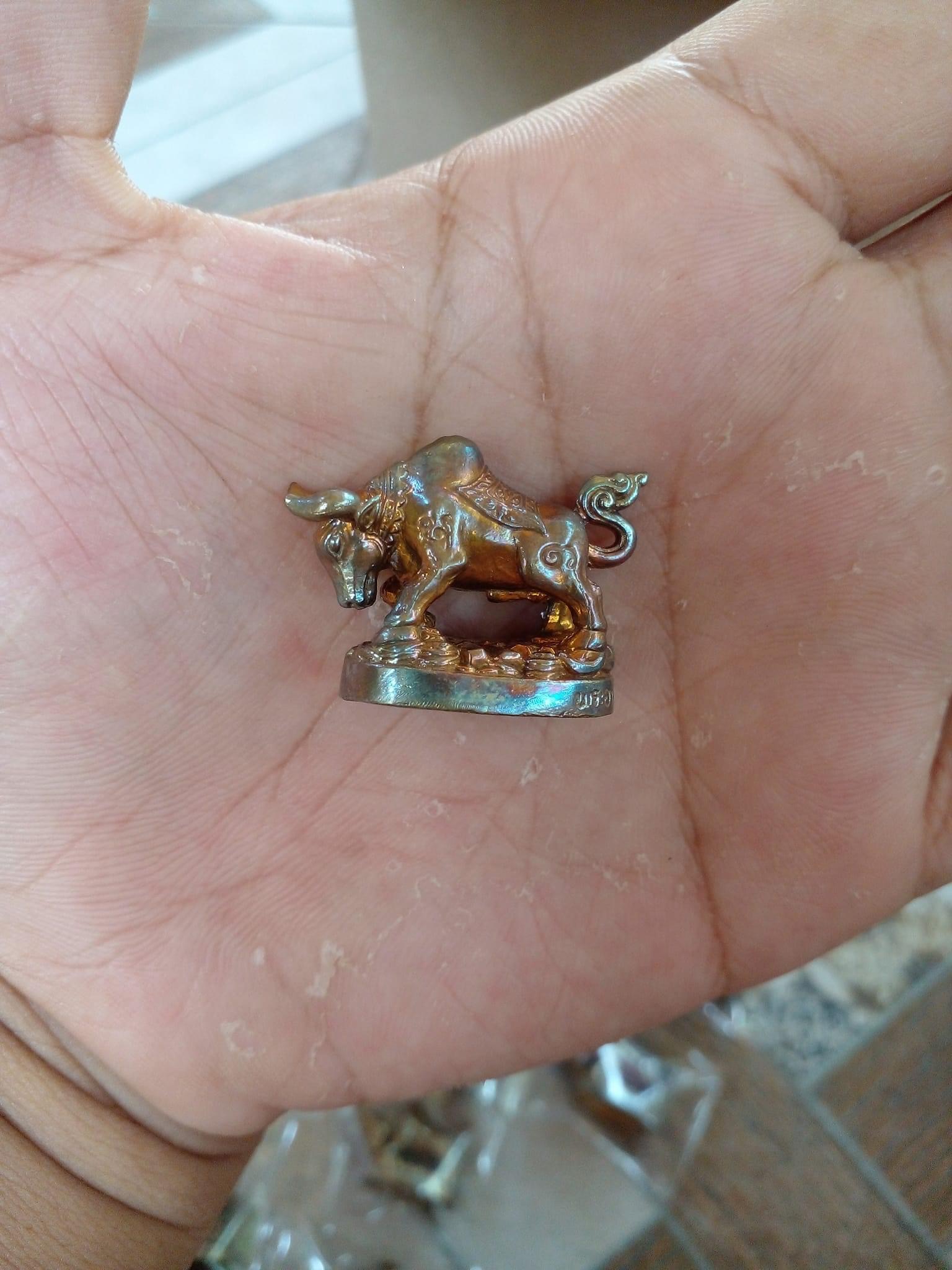 ⭕️ งัวธนูทองสำริดประสิทธิโชค เนื้อสำริดอายุพันปี พระอาจารย์บุณยกร ฐิตปุญโญ สระแก้ว