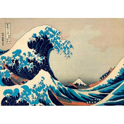 Bluebird Puzzle - The Great Wave off Kanagawa, 1831 by Hokusai 1000 pcs.