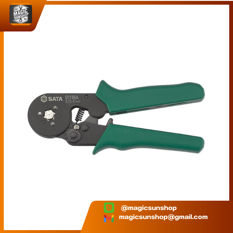 925758 SATA 7 inch self-adjusting terminal crimping pliers 91118A