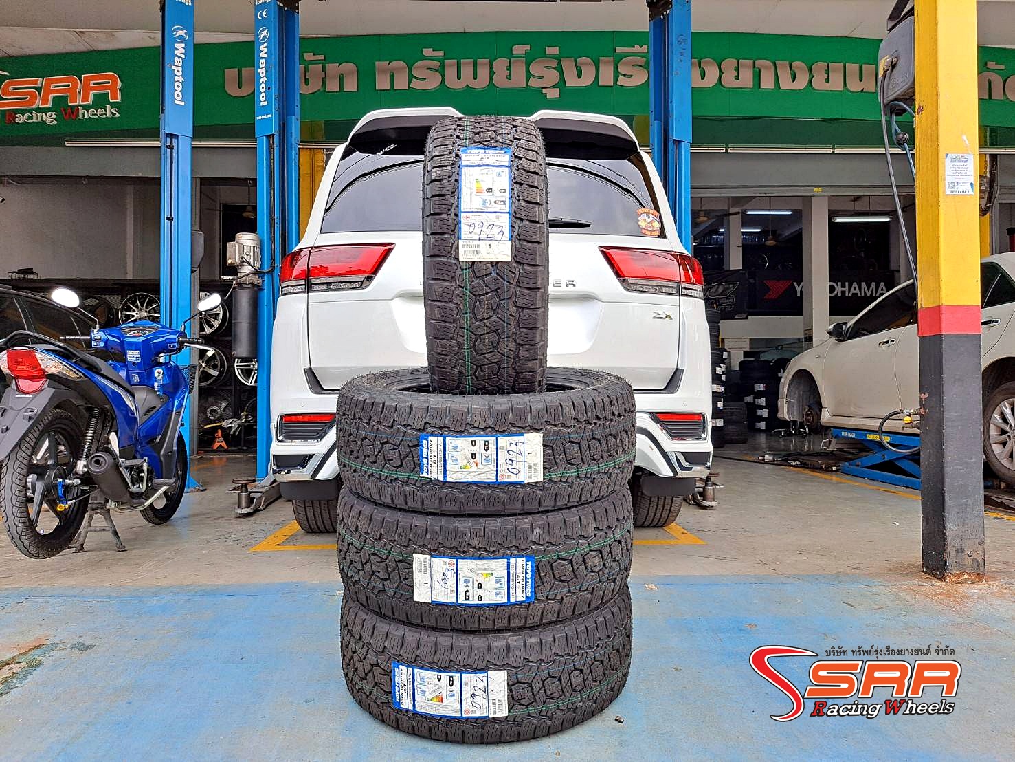 TOYO OPEN COUNTRY A/T III 265/55R20 ติดตั้งTOYOTA LAND CRUISER