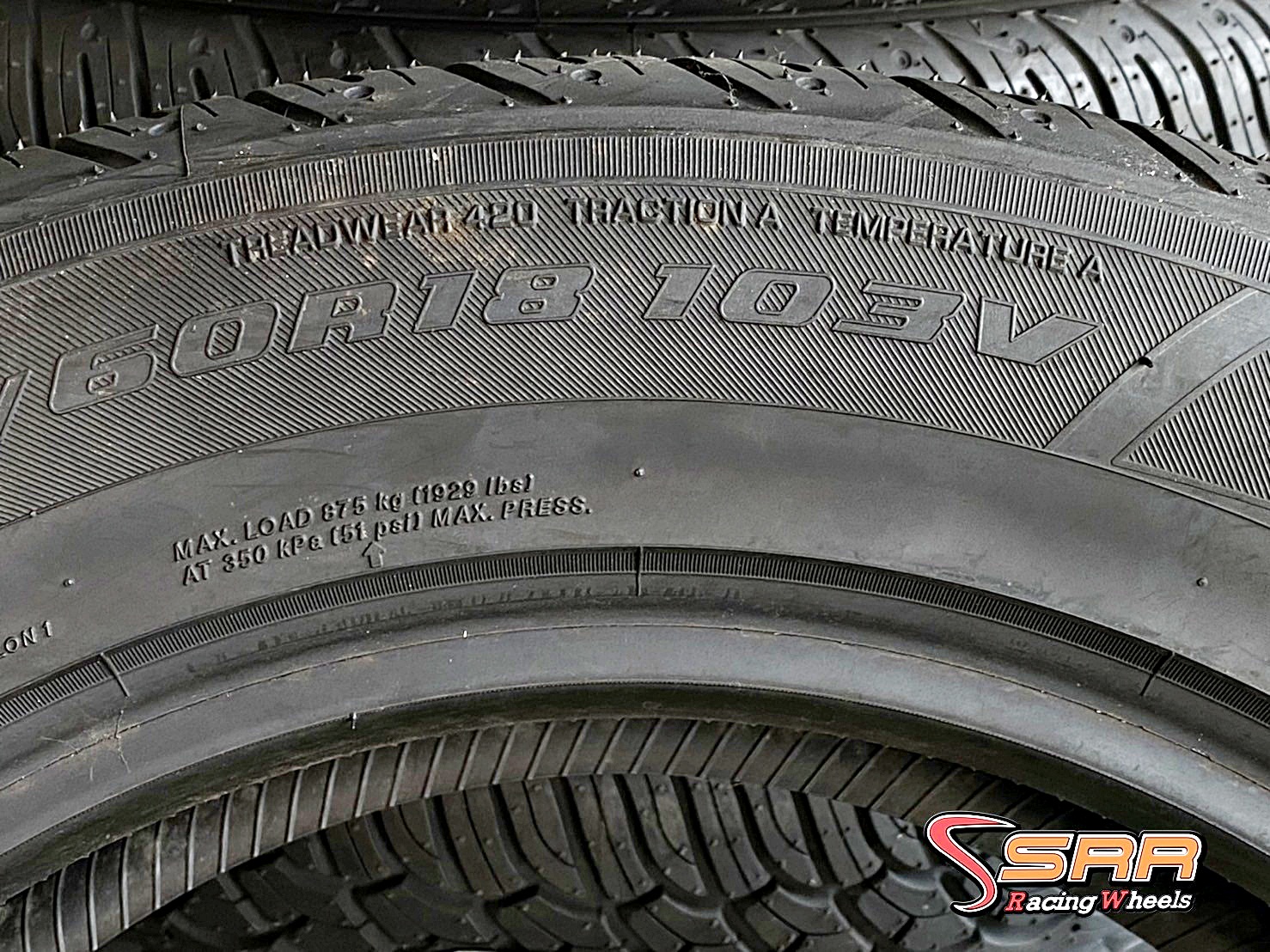 YOKOHAMA PARADA Spec-X 235/60R18 ยางใหม่ลดราคาพิเศษ