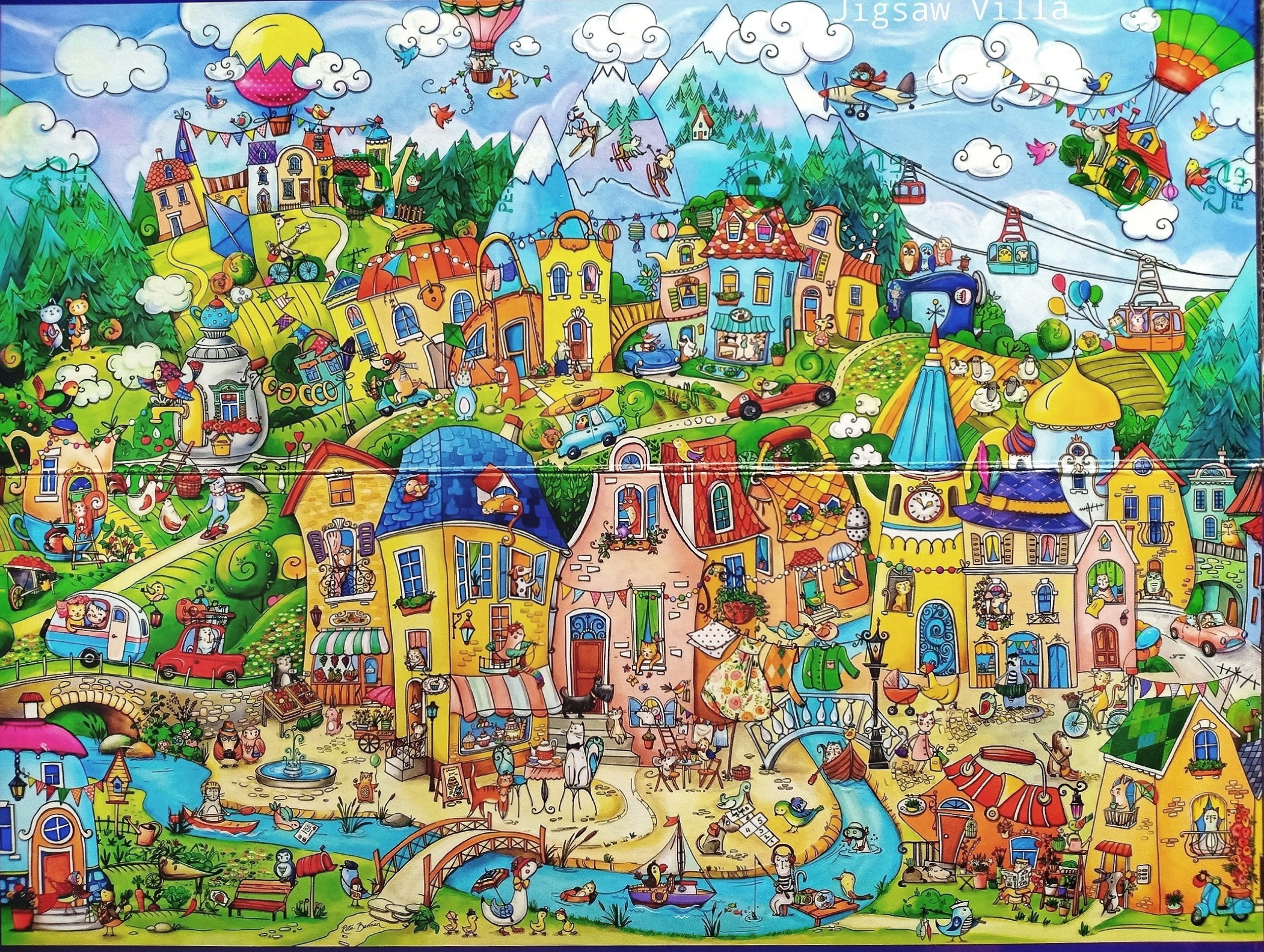 HEYE - Happy Town by Rita Berman 1500 pcs.