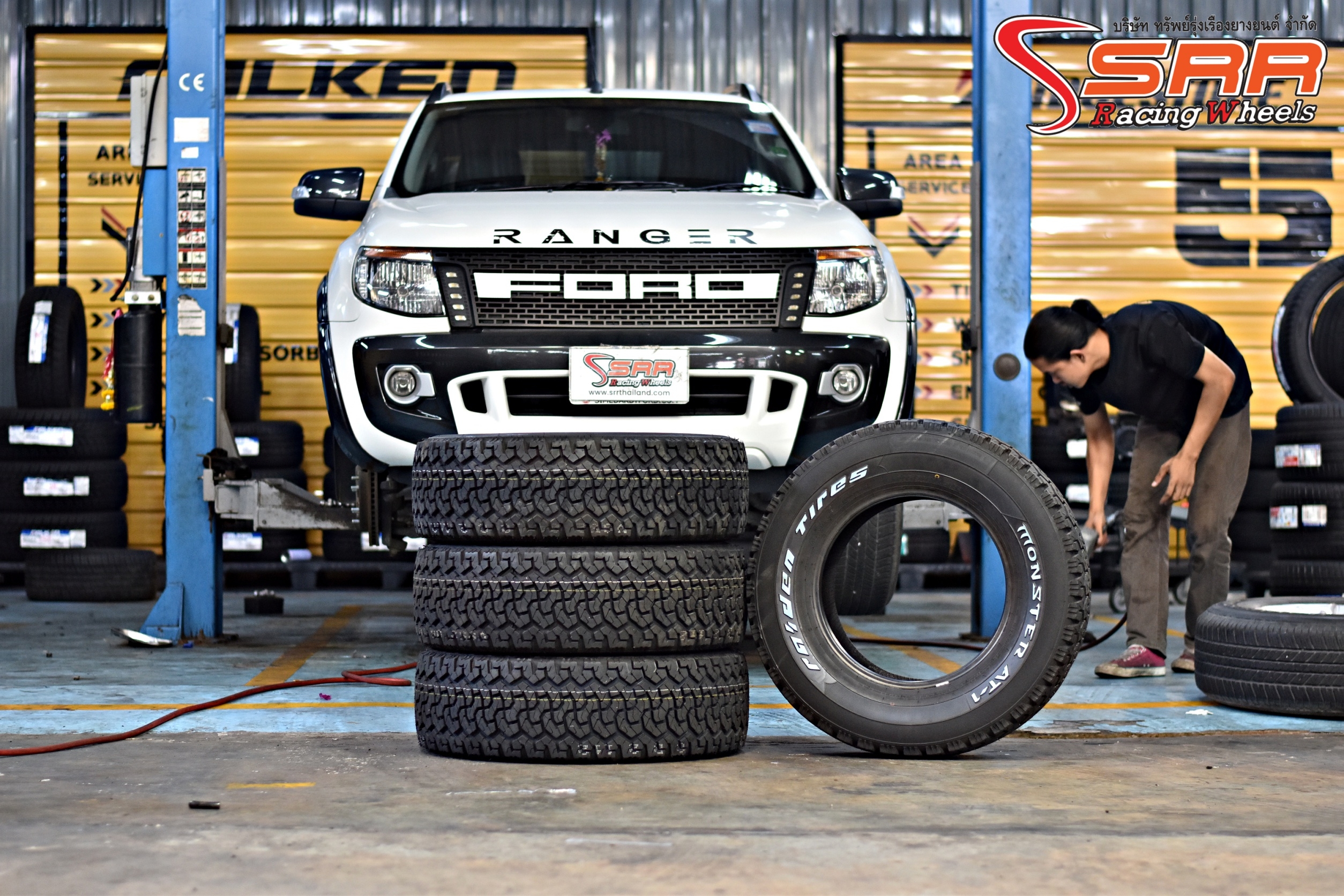 RAIDEN MONSTER AT-1 265/70R17 ยางปี19 ลดราคาพิเศษ