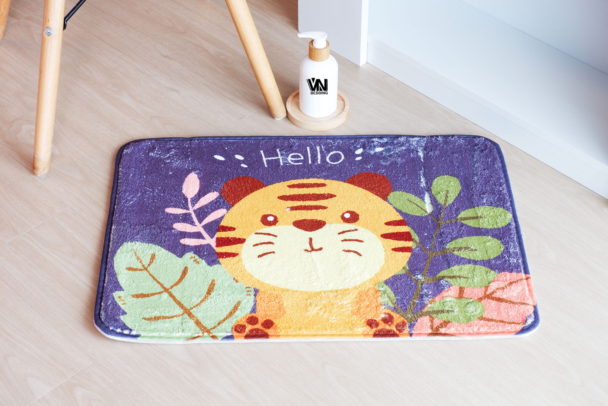 พรมเช็ดเท้านาโนลายการ์ตูน (10ผืน)