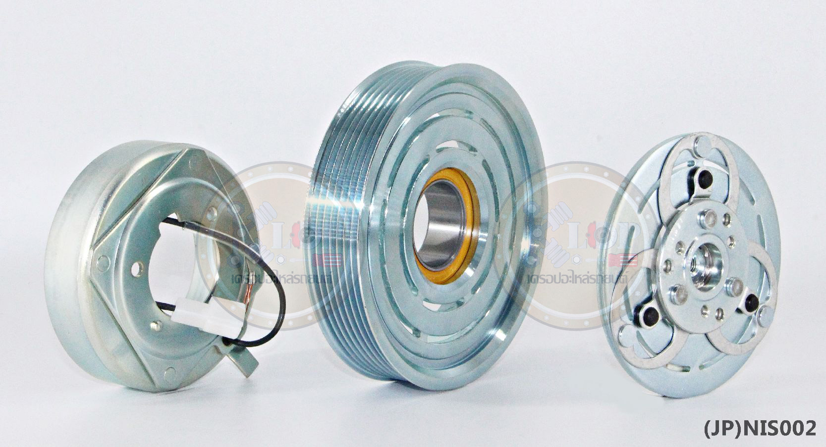 (JP)NIS002-JP ชุดหน้าคลัทช์(Vinn) NISSAN FRONTIER 140mm. 7PK 12V.(ญี่ปุ่น)