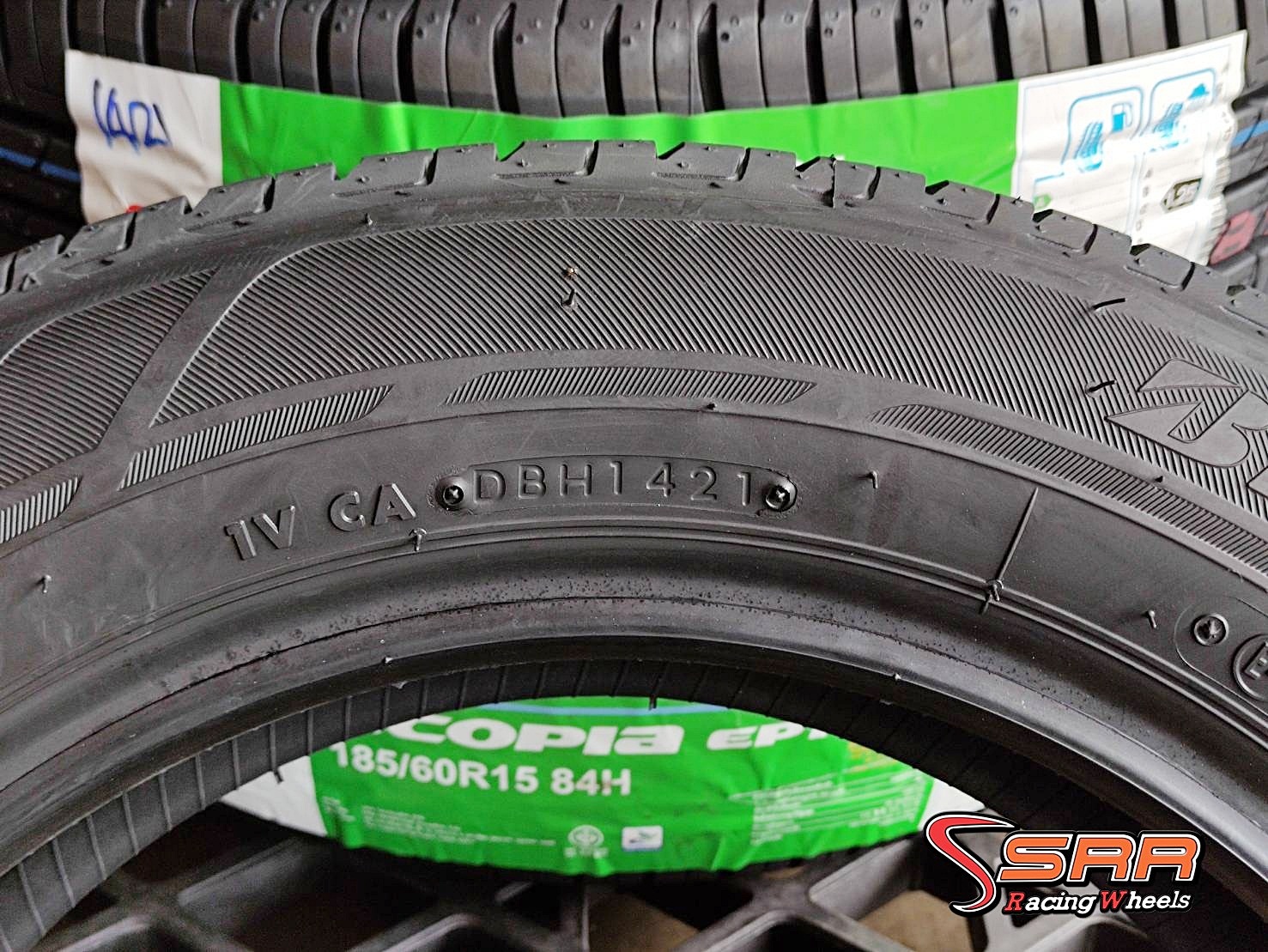 BRIDGESTONE ECOPIA EP150 185/60R15 ยางใหม่ ปี2021 ราคาพิเศษ