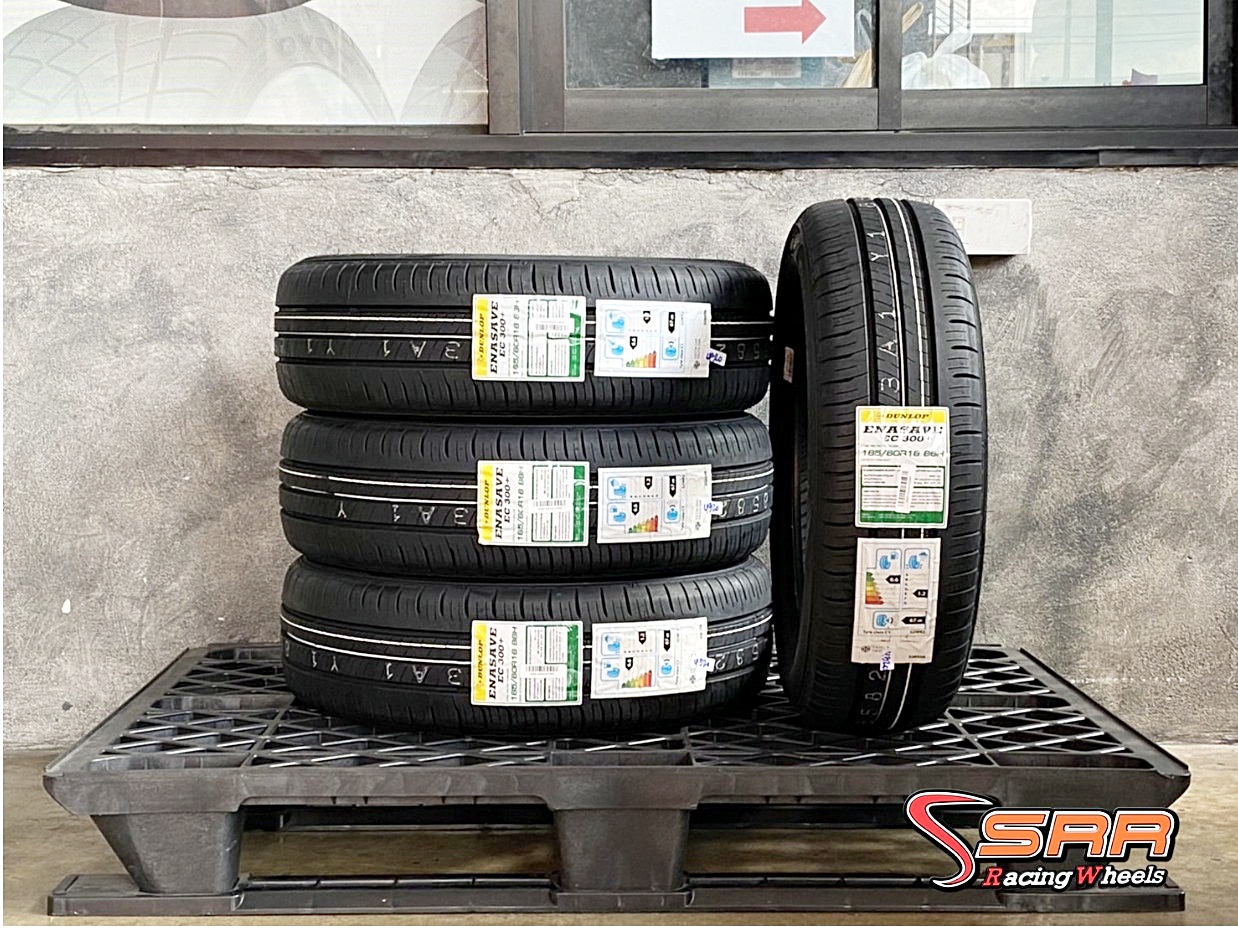 DUNLOP ENASAVE EC300+ 185/60R16 ยางใหม่ปี20 ราคาพิเศษ